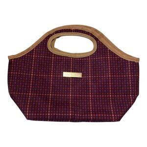 Isaac Mizrahi Insulated Lunch Tote – Plaid Design